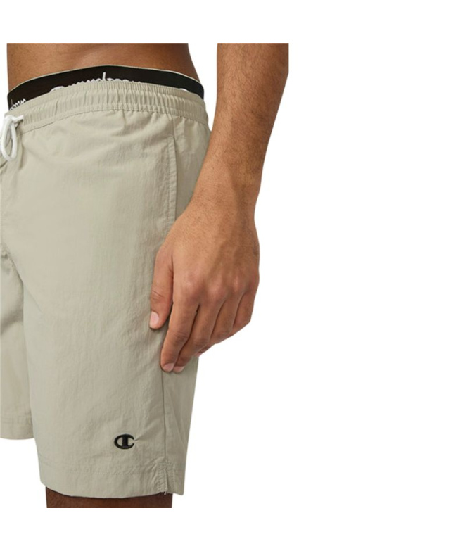 Maillot de bain gris Champion Beach Homme