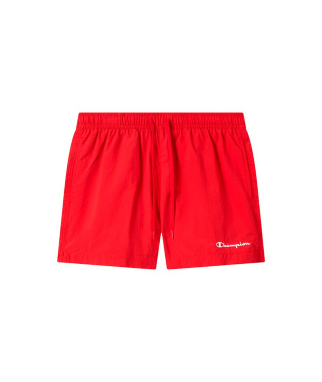 Maillot de bain rouge Champion Beach Homme