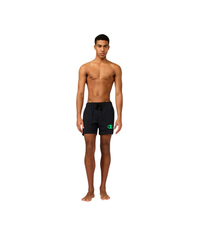 Fato de banho preta Homem Champion Beach