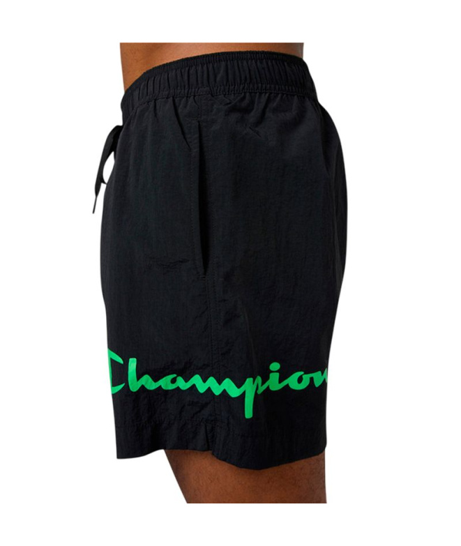 Bañador Champion Beach Hombre Negro