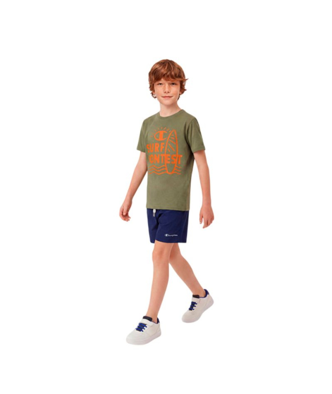 Conjunto Verde Champion Menino