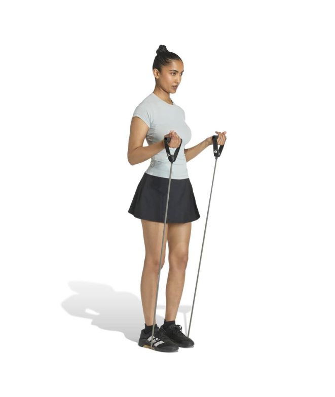 Saia Mulher adidas Q1 Hyg para Fitness , preta
