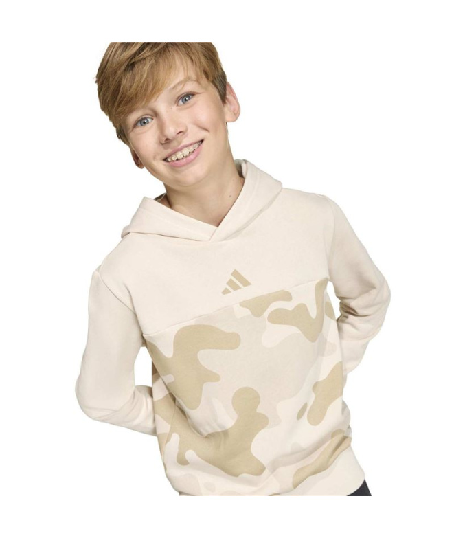 Moletom Infantil adidas Camo FL HD em...