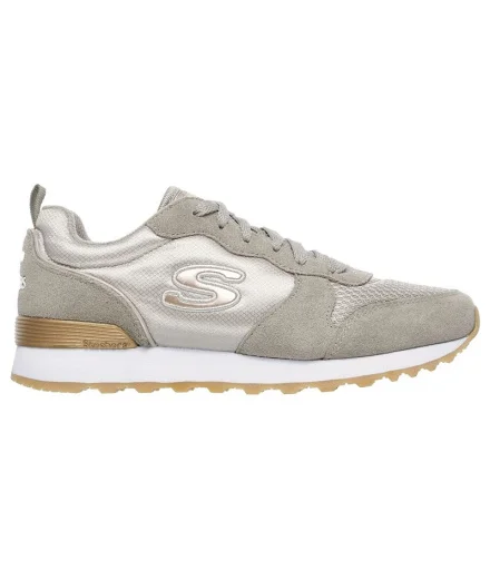 Zapatillas Skechers Og 85 - Goldn Gurl Mujer Taupe Suede/...