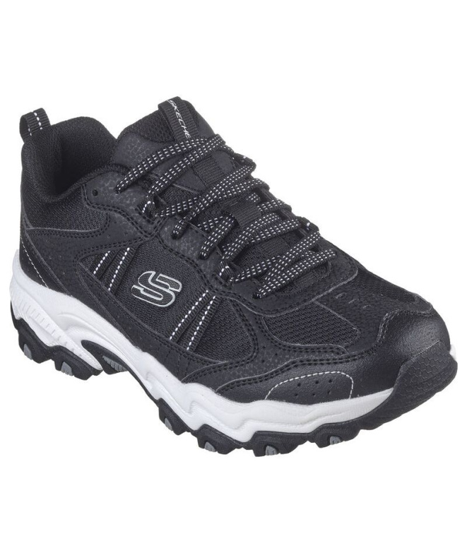 Chaussures Skechers Stamina At noires Femme