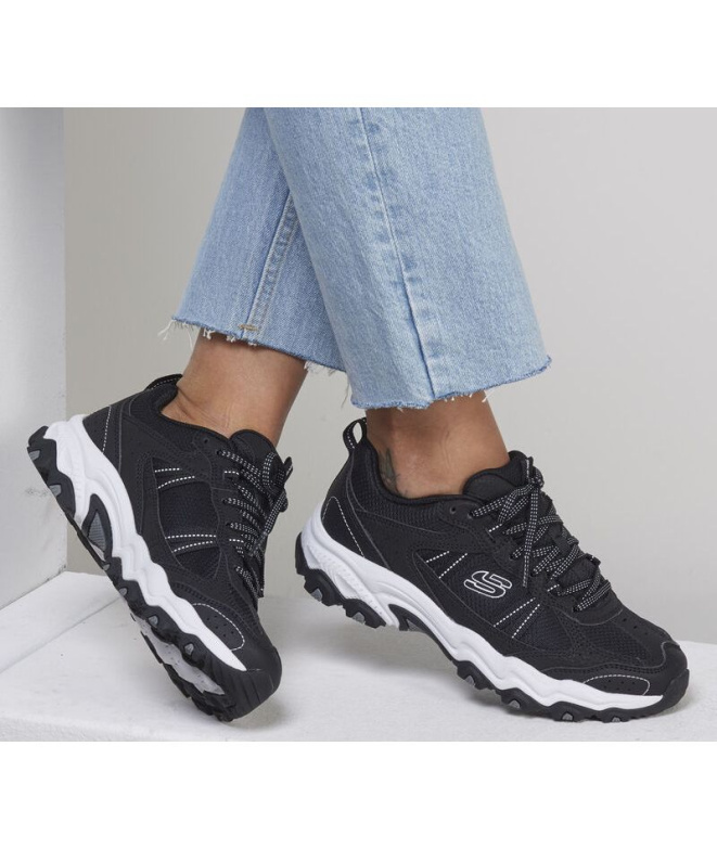 Chaussures Skechers Stamina At noires Femme