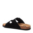 Tongs en daim pour Homme XTI, noires