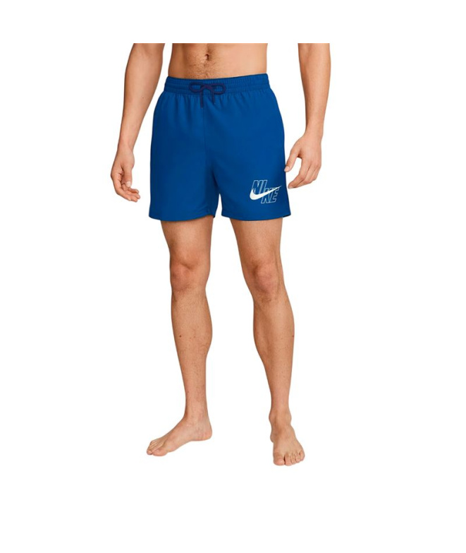 Fato de banho Nike Breaker Swim Logo Homem Azul...