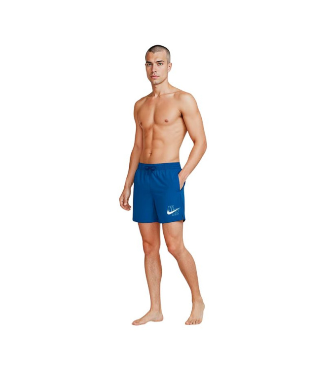 Maillot de bain bleu Nike Breaker Swim Logo...