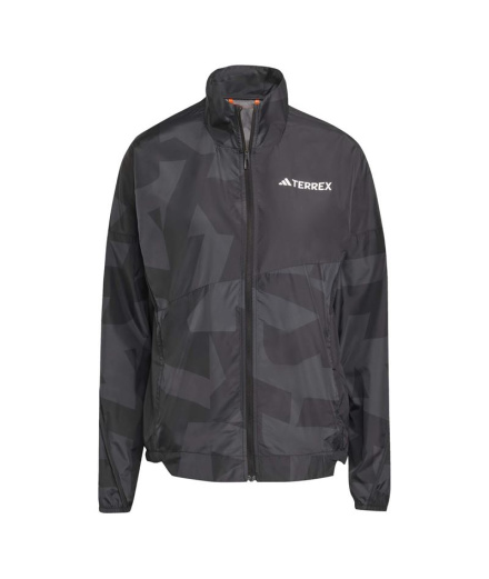 Coupe-vent Trail adidas Mt Wind Femme noir/carbone