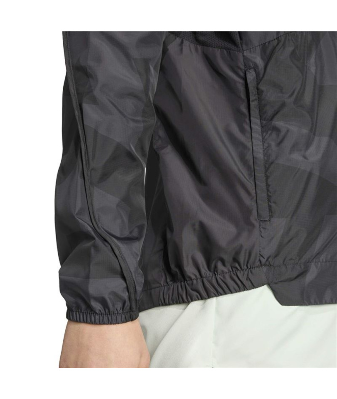 Coupe-vent Trail adidas Mt Wind Femme noir/carbone