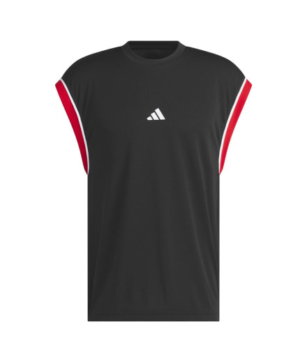 Camiseta Basquetebol Homem adidas Bos Tank preta