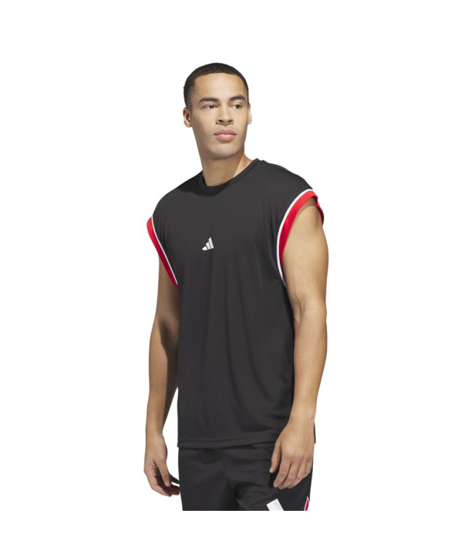 Camiseta Basquetebol Homem adidas Bos Tank preta