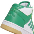 Sapatilhas Basquetebol Infantil adidas Rapid Court Mid, branco/verde
