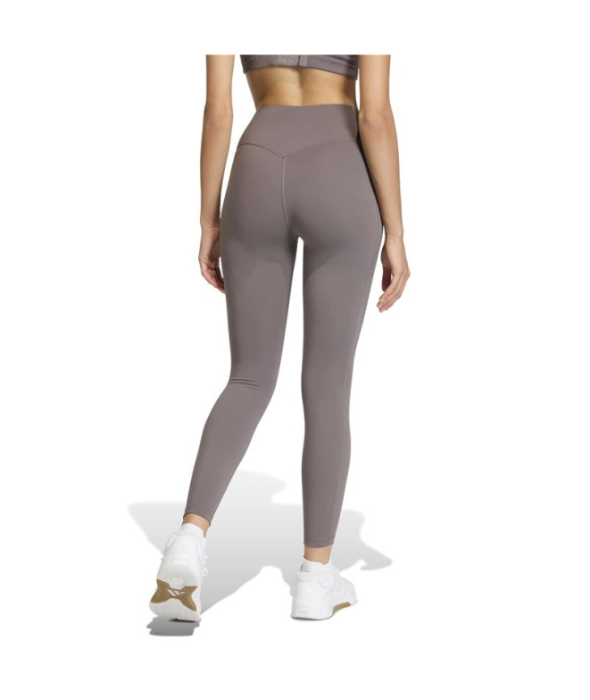Collants Fitness Femme adidas Opt Pwr 7/8 Carbone