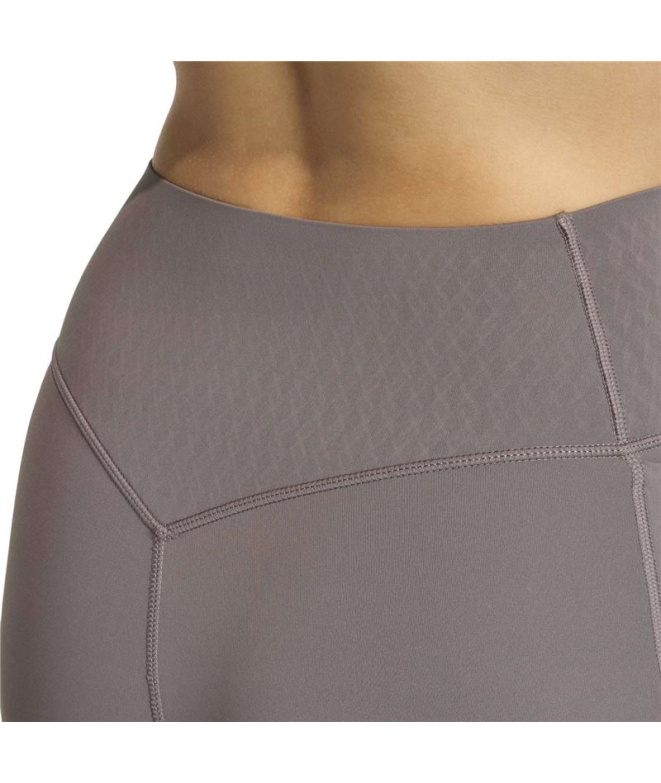 Collants Fitness Femme adidas Opt Pwr 7/8 Carbone