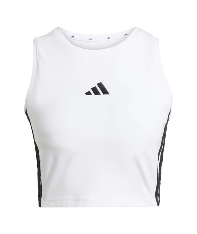 Regata Mulher branca adidas 3- Camiseta Pad TK