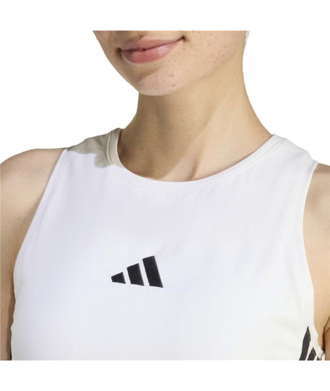 Débardeur blanc adidas 3- T-shirt Pad TK Femme