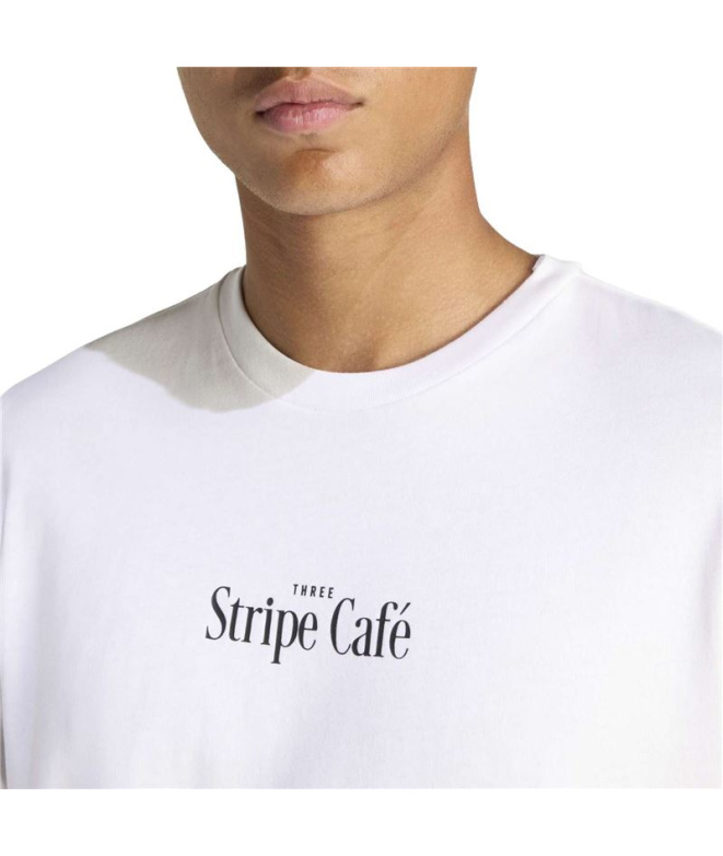 Camiseta branca Homem adidas Donut Box