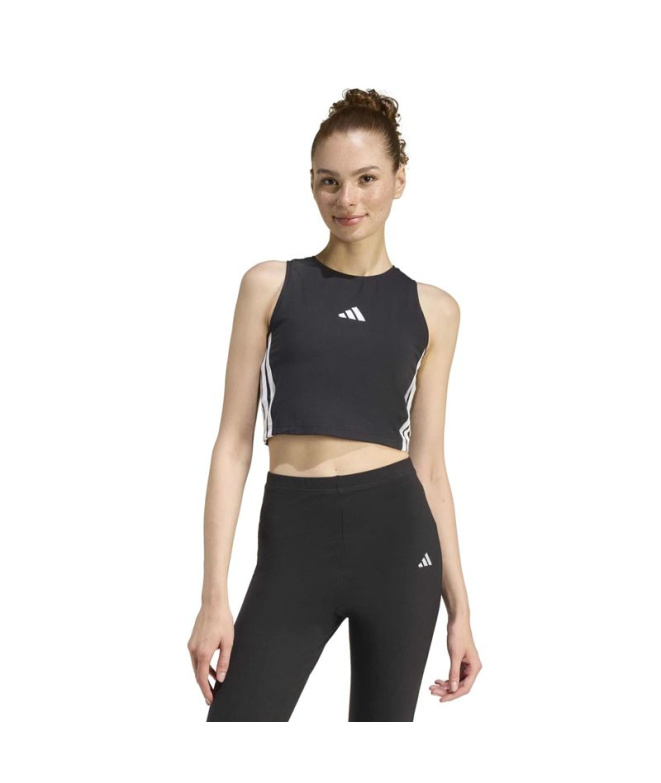 Mulher adidas 3- Camiseta Pad TK, preta