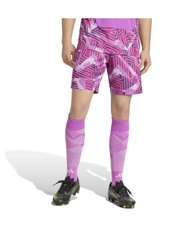 Pantalons Football rose adidas T26 C Gk M