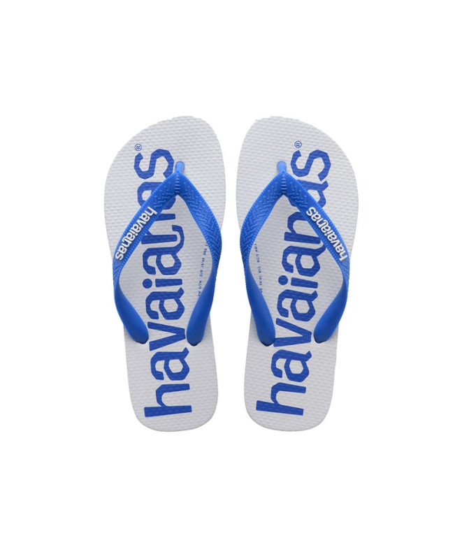 Chinelos Havaianas Top Logomania Azul