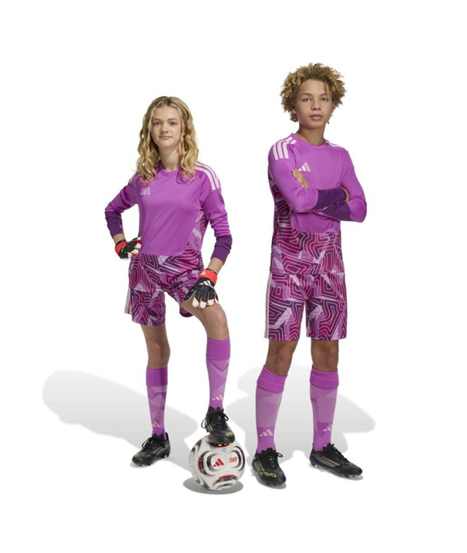 Pantalons Football adidas T26 C GK Y rose