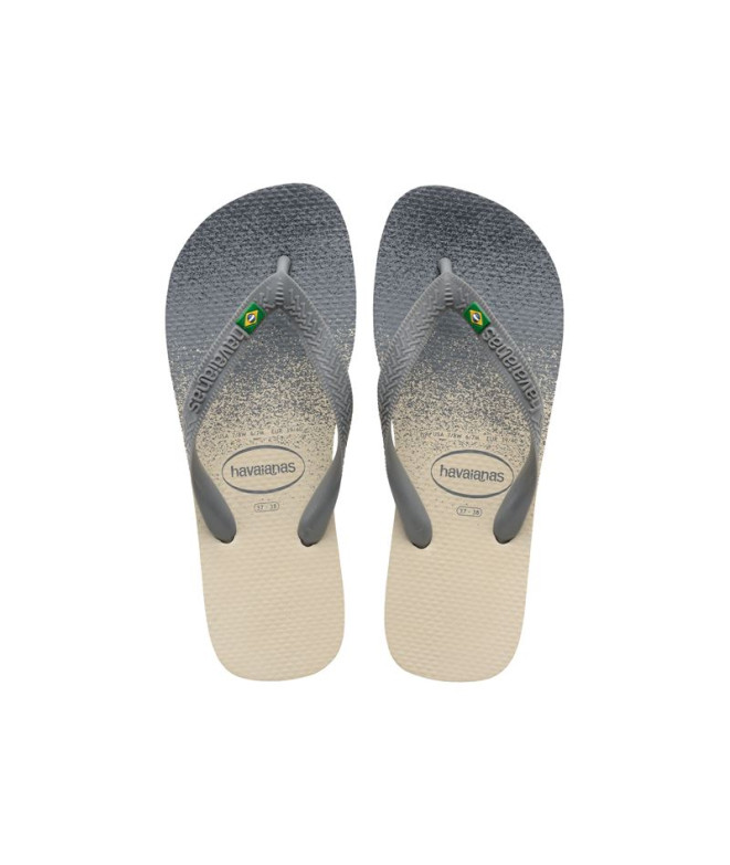 Chinelos Havaianas Brasil Bege Fresco