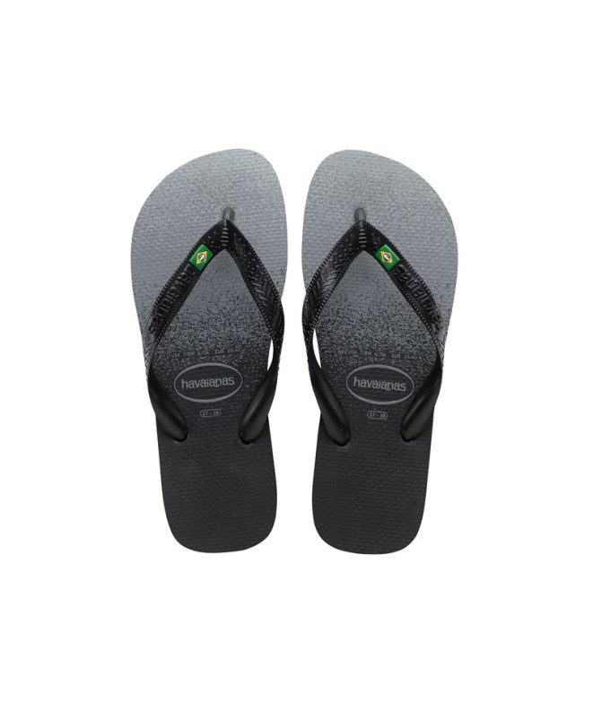 Chinelos Havaianas Brasil Fresh Gris