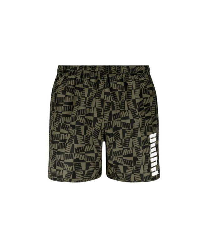 Maillot de bain Puma imprimé mi-long Homme