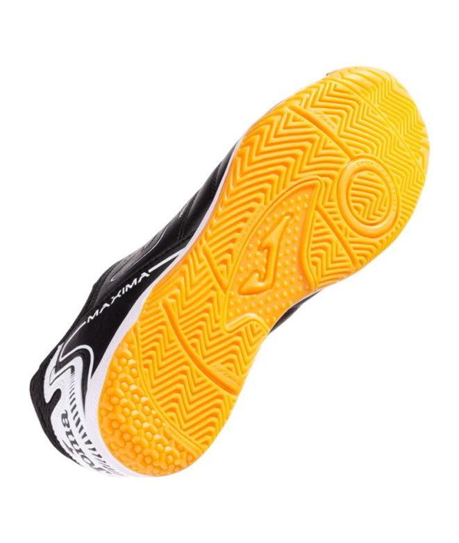Sapatilhas Futsal Joma Maxima 2621 pretas Homem