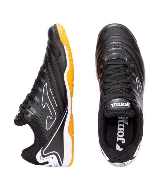 Sapatilhas Futsal Joma Maxima 2621 pretas Homem