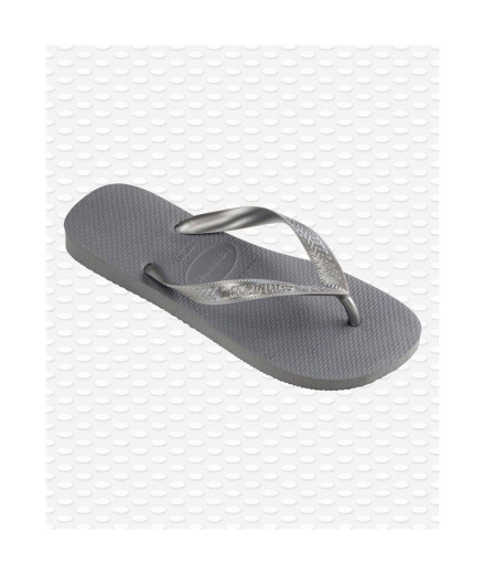 Chinelos Havaianas Top Tiras Cinzento 2