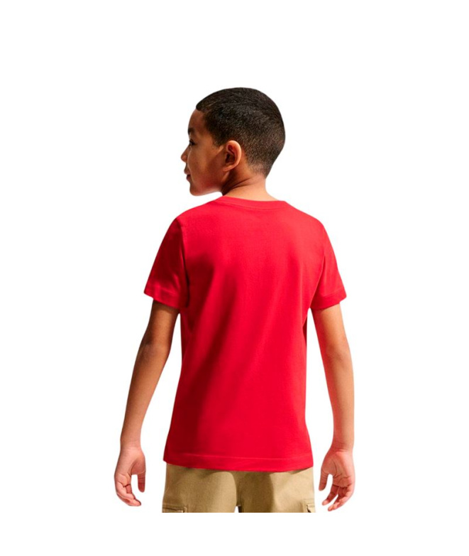 Camiseta Nike Nsw Tee Af1 Vibes Infantil Rojo