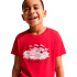 Camiseta Infantil Nike NSW Tee AF1 Vibes vermelha