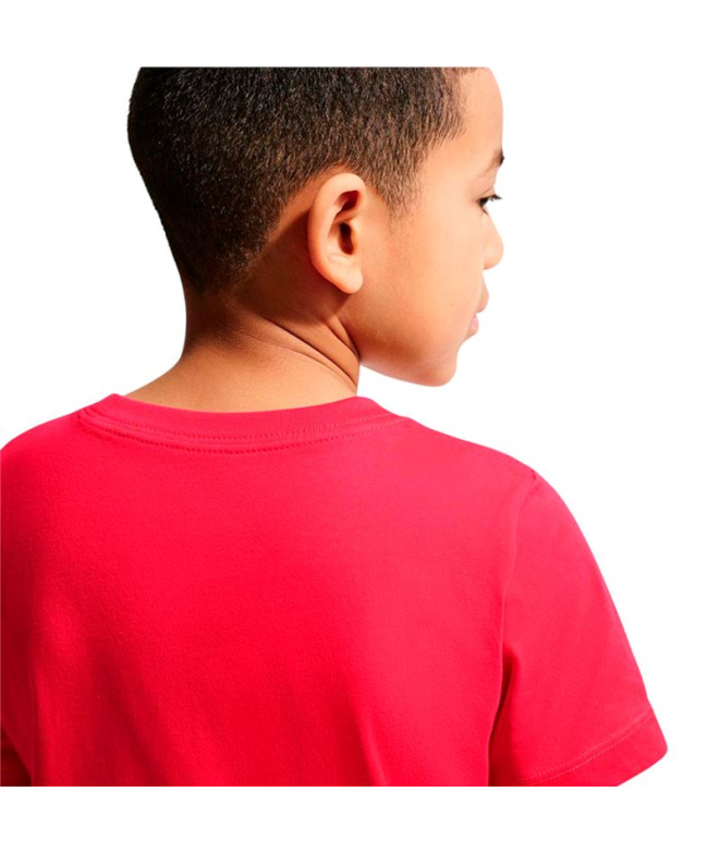 Camiseta Nike Nsw Tee Af1 Vibes Infantil Rojo