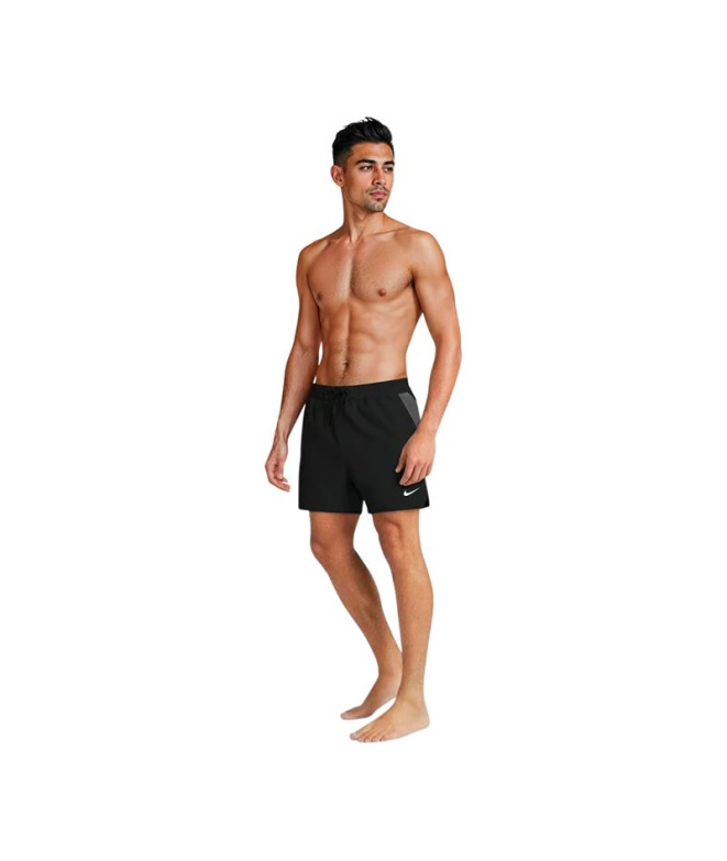 Maillot de bain Plage et piscine noir Nike Swim...