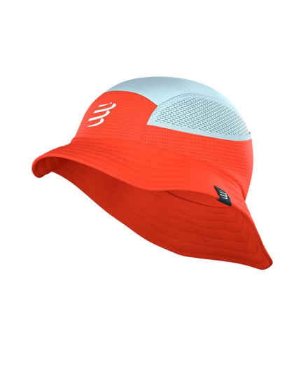 Chapéu Running Compressport Icebob Lilás/Azul Royal