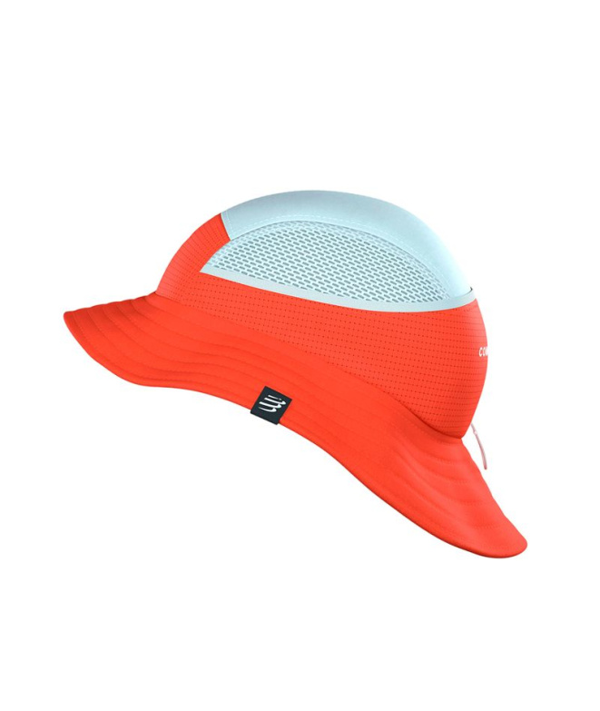 Chapéu Running Compressport Icebob Lilás/Azul...