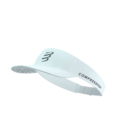 Visera de Running Compressport Ultralight Blanco