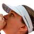 Visera de Running Compressport Ultralight Blanco