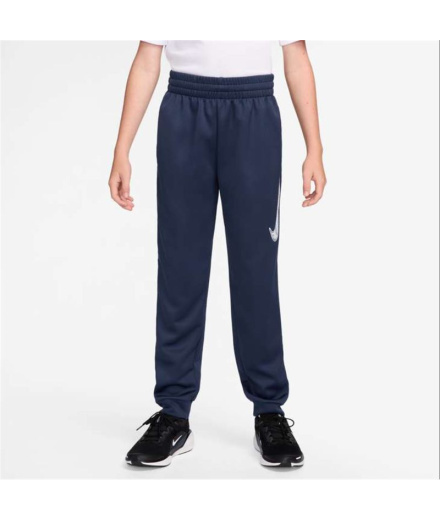Calça Fitness Nike NK Multi Knit Menino azul-marinho/branca