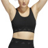 Sutiã fitness Mulher adidas Aeroknit Bk