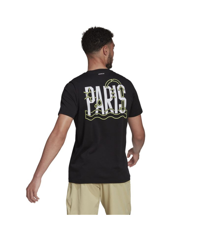 Camiseta tênis adidas Aeroready Paris Graphic,...