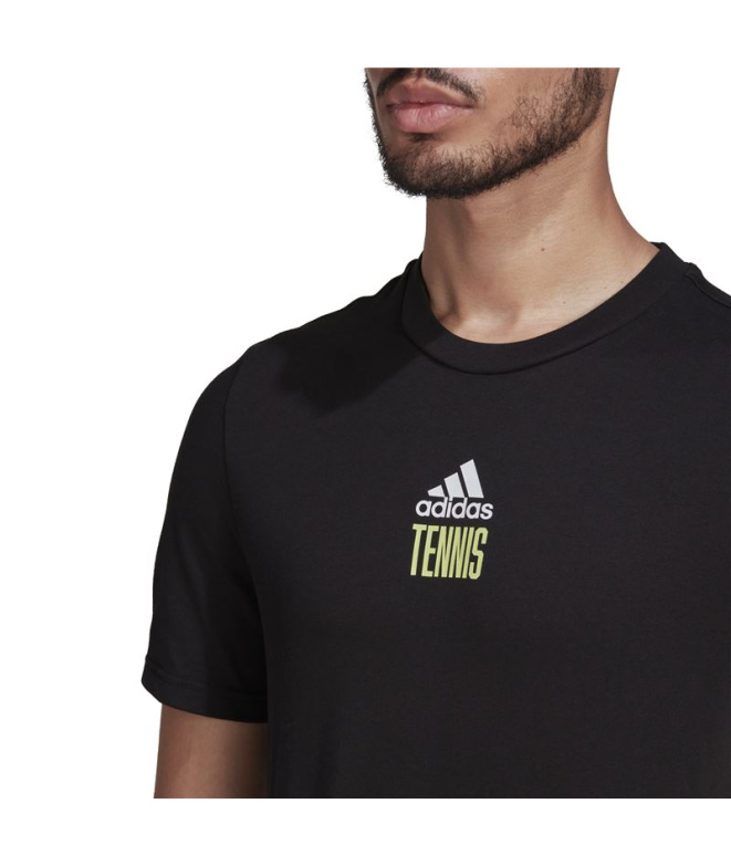 T-shirt tennis graphique adidas Aeroready Paris...