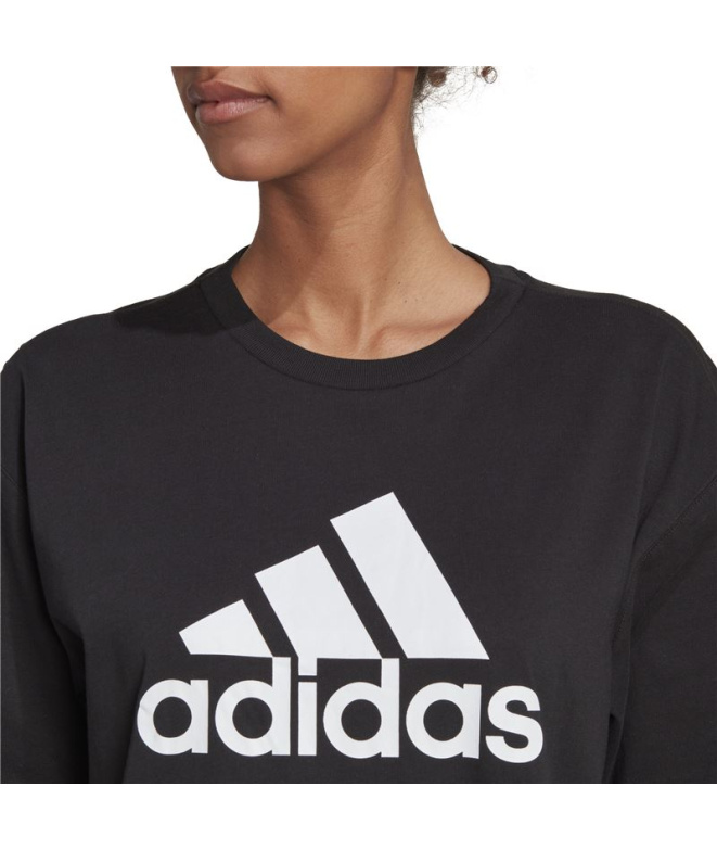 T-shirt Femme adidas Future Icons Badge noir