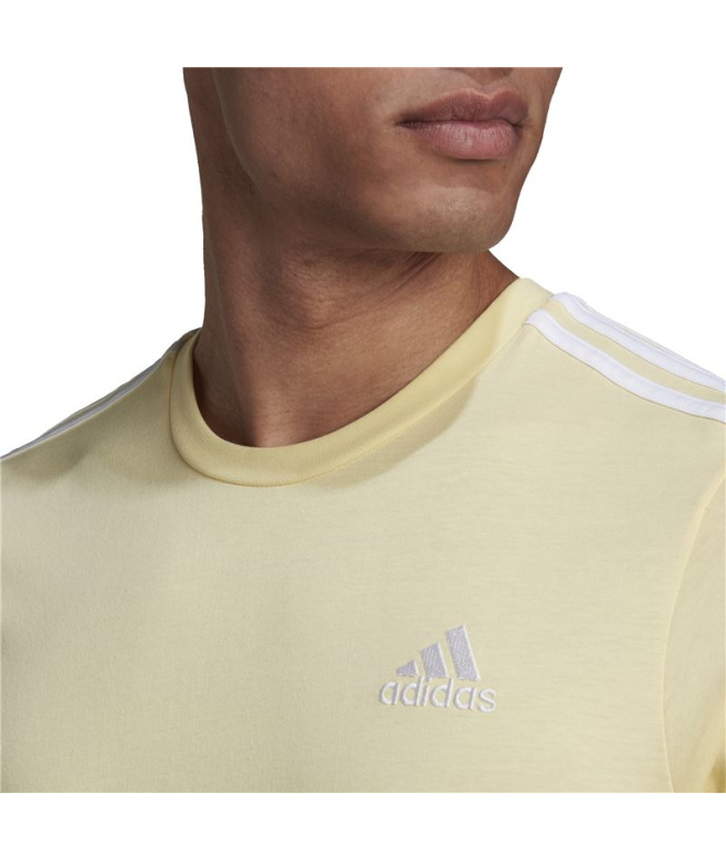 Camiseta adidas Essentials 3-Stripes Homem YW