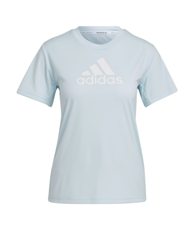 Camiseta Mulher adidas Move Logo Sport azul