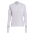 Camiseta de Running adidas Fast 1/2 Zip Lila Mujer