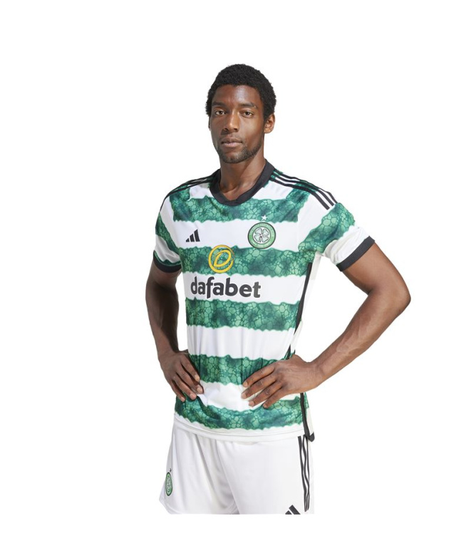 T-shirt Football adidas Celtic FC Homme blanc/vert